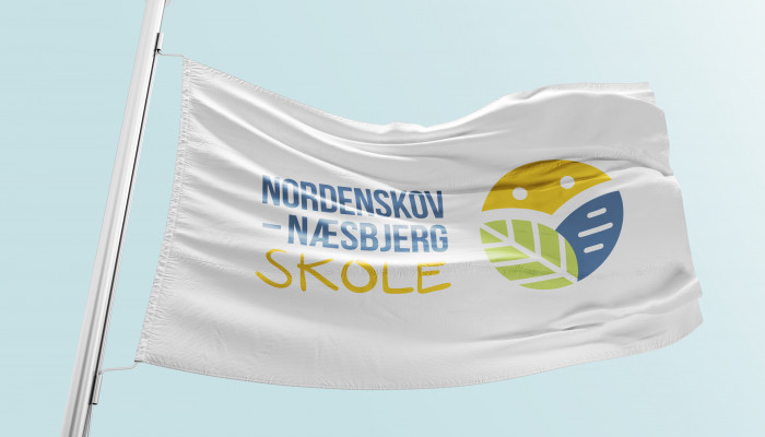 Næsbjerg-Nordenskov Skole – flag
